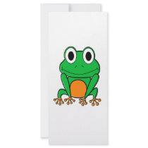 frog custom rack card