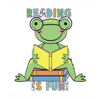 Frog - Reading is Fun Tshirts and Gifts shirt