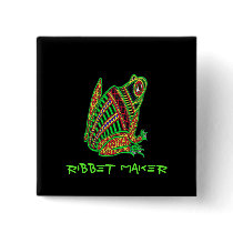 Frog Ribbet Maker buttons