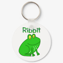 Frog Ribbit keychains by AllPetsStore Frog Ribbit keychains