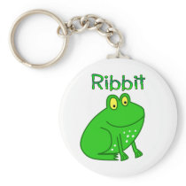 Frog Ribbit Keychains