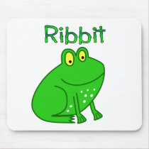Frog Ribbit Mouse Mat