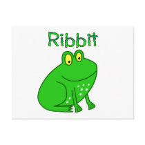 Frog Ribbit Postcard
