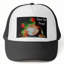 Frog, Save the Frogs! hats by derbyka Frog, Save the Frogs! hats