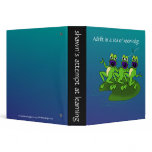 Frog Serenade Binder