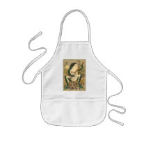 Frog Serenade Kid's Apron aprons