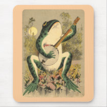 Frog Serenade Mouse Pads