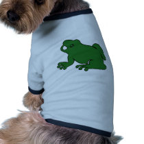 Frog Silhouette Froggy Jump Amphibians Hop pet clothing by inquester Frog Silhouette Froggy Jump Amphibians Hop pet clothing