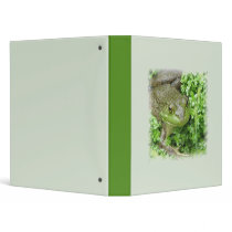 Frog Sitting in Marsh on a Binder