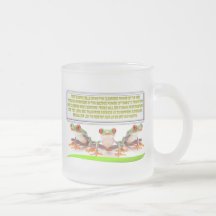 FROG SONG TEACHES JOY MUG