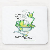 Frog Soup mousepads by aaronlopresti Frog Soup mousepads