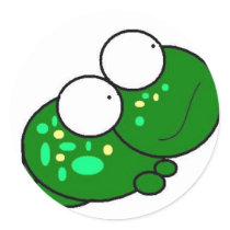 Frog stickers by pattyrodz Frog stickers
