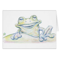 Frog Swirl cards