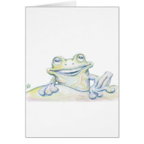 Frog Swirl cards
