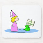 Frog to Princess "Go Green!" Mouse Pad
