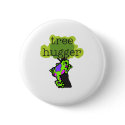 Frog Tree Hugger buttons