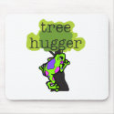 Frog Tree Hugger mousepads