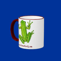 Frog Tropical Rainforest Scenic Earth Coffee Mug