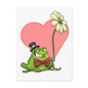 Frog Valentine Postcard by stlewis75 Frog Valentine Postcard