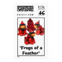 Frog View ...., "Frogs of a Feather" postage by Jdubbya Frog View ...., "Frogs of a Feather" postage
