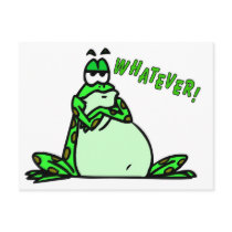 Frog whatever postcards