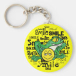 Frog with a Smile Key Chains