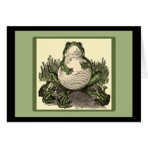 Frog with Baby Frogs cards by FRUITLOOPY Frog with Baby Frogs cards