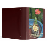 Frog With Message Binder
