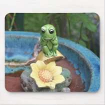 Frog With Worries Mousepad