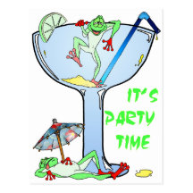 Frogarita Post Card