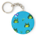 FROGGIE A SWIMMING Keychain