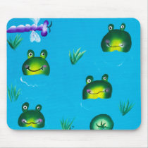 FROGGIE POND Mousepad
