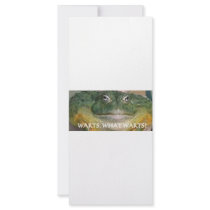 FROGGIE CUSTOMIZED RACK CARD