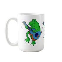 Froggy and Guitar mugs by naturetees Froggy and Guitar mugs