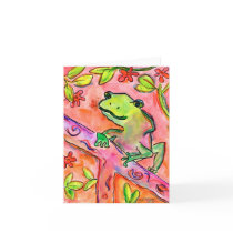 Froggy by Brett Walker, Age 14 Greeting Cards