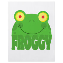 FROGGY CARTOON FULL COLOR FLYER