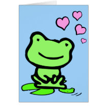 Froggy Love Card