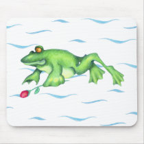 Froggy Love Mousepad