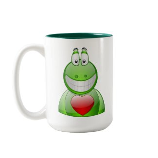 Froggy Love mug