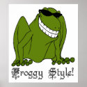 Froggy Style! posters