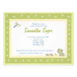 Froggy Tales Frog Prince Baby Shower 4.25 x 5.5 Personalized Invites