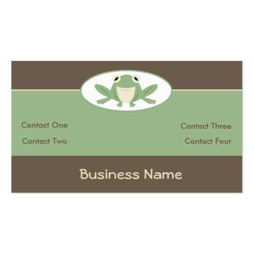 Froglet Business Cards