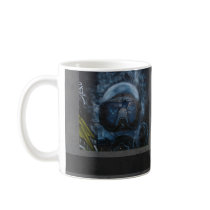 Frogman graffiti mugs
