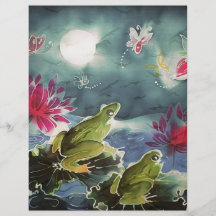 Frogs and Flowers Flyer