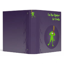 Frogs and Flypaper Avery Binder