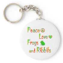 Frogs and Ribbits Keychains