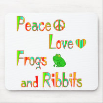 Frogs and Ribbits Mouse Pads
