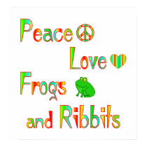 Frogs and Ribbits posters