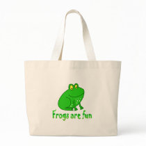 Frogs are Fun bags by AllPetsStore Frogs are Fun bags