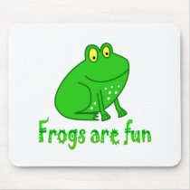 Frogs are Fun mousepads